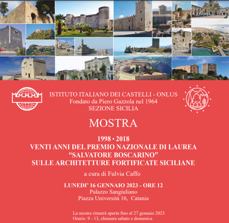 Inaugurazione mostra su Architetture fortificate siciliane