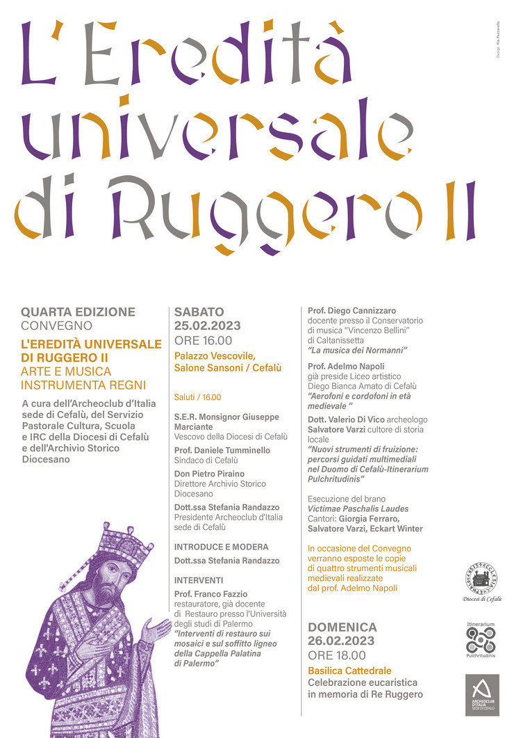 <strong>Archeoclub Cefalù – Convegno L’eredità Universale di Ruggero II</strong>