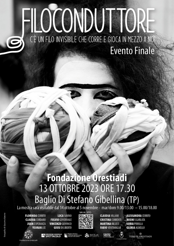 Filoconduttore: alla Fondazione Orestiadi di Gibellina la conclusione della mostra collettiva itinerante, a cura di Florinda Cerrito